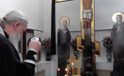 Панихида по прот. Олегу Чайкину