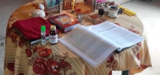 В с/п Есинка и в д.Абрамково были совершены чины обедницы
