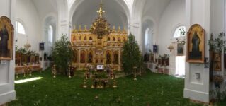 В праздник Пятидесятницы