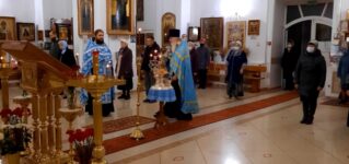 В праздник Покрова Божией Матери 14 октября в Вознесенском соборе г.Ржева