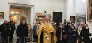 В воскресный день в Вознесенском соборе