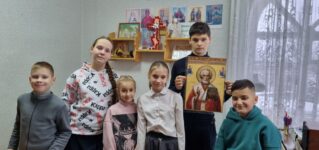 В воскресной школе Вознесенского собора г. Ржева прошел урок о свт. Николае Чудотворце