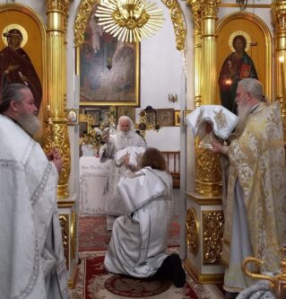 Праздник Рождества Христова в Вознесенском соборе г.Ржева.