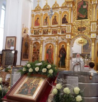 В Праздник Крещения Господня в Вознесенском соборе