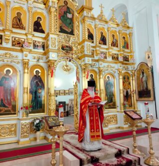 Пасха в Вознесенском соборе г.Ржева