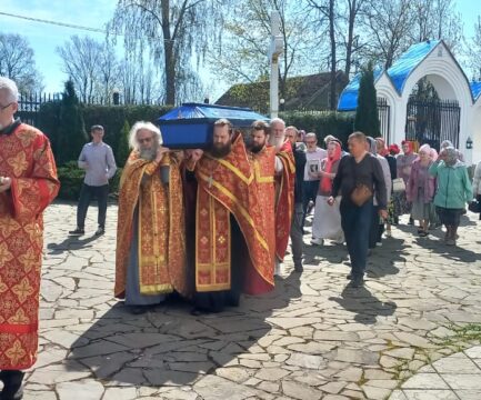В Вознесенском соборе г.Ржева прощались с диаконом Георгием Смирновым