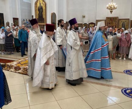 Престольный Праздник Вознесения Господня в Вознесенском соборе г.Ржева