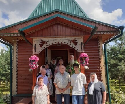 Молебен в день памяти прп. Сергия Радонежского