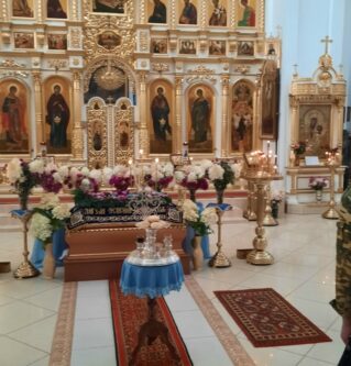 Праздник Успения Пресвятой Богородицы в Вознесенском соборе г.Ржева