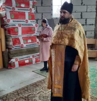 Чин Обедницы в сельском поселении Победа