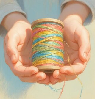 Примем в храм с благодарностью нитки хб.  Спаси Господи!