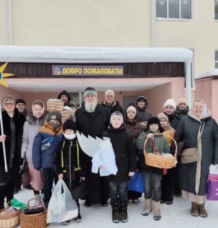 Рождественская радость со школьниками Ржевского МО.