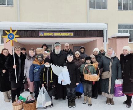 Рождественская радость со школьниками Ржевского МО.