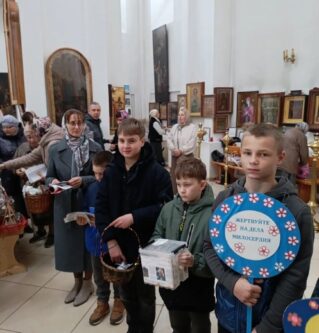 Акция «Белый цветок» в Вознесенском соборе г.Ржева