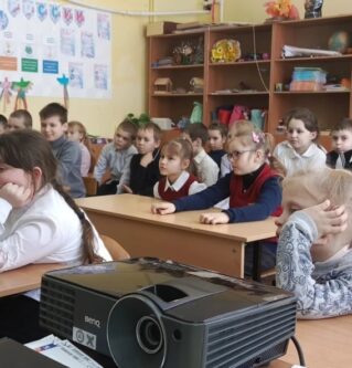 Беседа в школе.