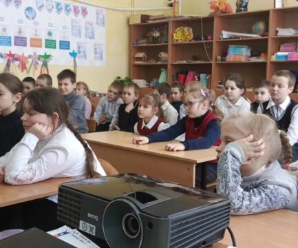 Беседа в школе.